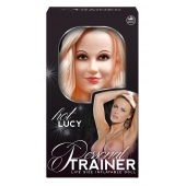 Надувная кукла с вибрацией и 2 любовными отверстиями Hot Lucy Lifesize Love Doll - NMC - в Норильске купить с доставкой
