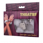 Наручники с белой меховой опушкой - ToyFa - купить с доставкой в Норильске