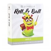 Стимулирующий презерватив-насадка Roll   Ball Apple - Sitabella - купить с доставкой в Норильске