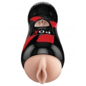 Мастурбатор-вагина Vibrating Pussy Stroker с вибрацией - Pipedream - в Норильске купить с доставкой