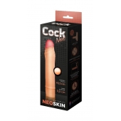 Телесная насадка-удлинитель из неоскин - 19,5 см. - LOVETOY (А-Полимер) - в Норильске купить с доставкой