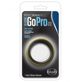 Черно-желтое силиконовое эрекционное кольцо Silicone Go Pro Cock Ring - Blush Novelties - в Норильске купить с доставкой