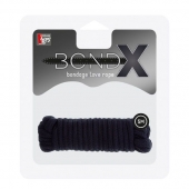 Чёрная веревка для связывания BONDX LOVE ROPE - 5 м. - Dream Toys - купить с доставкой в Норильске