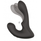 Чёрный массажер простаты с 2 моторами BOOTY ROCKER - Dream Toys - в Норильске купить с доставкой