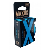 Классические презервативы в железном кейсе MAXUS Classic - 3 шт. - Maxus - купить с доставкой в Норильске