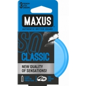 Классические презервативы в железном кейсе MAXUS Classic - 3 шт. - Maxus - купить с доставкой в Норильске