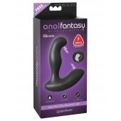 Черный массажер простаты Electro Stim Prostate Vibe с электростимуляцией - 13,3 см. - Pipedream - купить с доставкой в Норильске