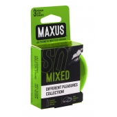 Презервативы в железном кейсе MAXUS Mixed - 3 шт. - Maxus - купить с доставкой в Норильске