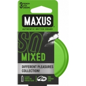 Презервативы в железном кейсе MAXUS Mixed - 3 шт. - Maxus - купить с доставкой в Норильске