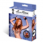 Наручники с присосками Sexy Suction - Lux Fetish - купить с доставкой в Норильске