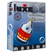 Презерватив LUXE Maxima  Королевский экспресс  - 1 шт. - Luxe - купить с доставкой в Норильске
