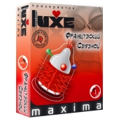 Презерватив LUXE Maxima  Французский связной  - 1 шт. - Luxe - купить с доставкой в Норильске
