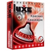 Презерватив LUXE  Exclusive   Красный Камикадзе  - 1 шт. - Luxe - купить с доставкой в Норильске