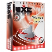 Презерватив LUXE  Exclusive  Чертов хвост  - 1 шт. - Luxe - купить с доставкой в Норильске