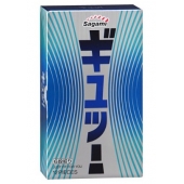 Презервативы Sagami 6 FIT V с волнообразной текстурой - 12 шт. - Sagami - купить с доставкой в Норильске