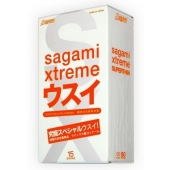 Ультратонкие презервативы Sagami Xtreme SUPERTHIN - 15 шт. - Sagami - купить с доставкой в Норильске
