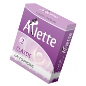 Классические презервативы Arlette Classic - 3 шт. - Arlette - купить с доставкой в Норильске