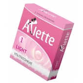 Ультратонкие презервативы Arlette Light - 3 шт. - Arlette - купить с доставкой в Норильске