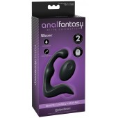 Черный вибромассажер простаты с пультом ДУ Control P-Spot Pro - Pipedream - в Норильске купить с доставкой