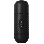 Черный вибромассажер с функцией поступательных движений Ass Thruster - Pipedream - купить с доставкой в Норильске