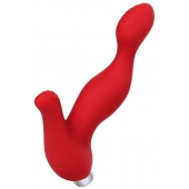 Красный силиконовый вибростимулятор простаты Proman - 12,5 см. - ToyFa - в Норильске купить с доставкой