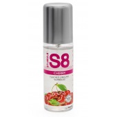 Смазка на водной основе S8 Flavored Lube со вкусом вишни - 125 мл. - Stimul8 - купить с доставкой в Норильске