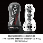 Мастурбатор AIR-TECH Squeeze Strong - Tenga - в Норильске купить с доставкой