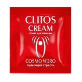 Пробник возбуждающего крема для женщин Clitos Cream - 1,5 гр. - Биоритм - купить с доставкой в Норильске
