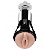 Телесный вибромастурбатор-вагина Cock Compressor Vibrating Stroker - Pipedream - в Норильске купить с доставкой