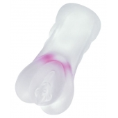 Прозрачный реалистичный мастурбатор Juicy Pussy Crystal Rose - ToyFa - в Норильске купить с доставкой