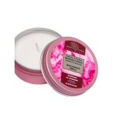 Массажная свеча  Клубника в сливках - БиоМед - купить с доставкой в Норильске