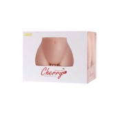 Мастурбатор-полуторс Cherry с вибрацией и двумя любовными тоннелями - KOKOS - в Норильске купить с доставкой