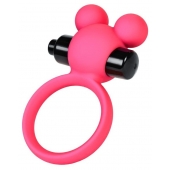 Розовое виброкольцо на пенис A-Toys - A-toys - в Норильске купить с доставкой