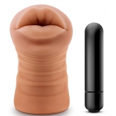 Кофейный мастурбатор-ротик Isabella - Blush Novelties - в Норильске купить с доставкой