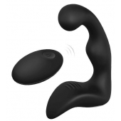 Черный вибромассажер простаты REMOTE BOOTY PLEASER - Dream Toys - в Норильске купить с доставкой