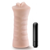 Телесный мастурбатор-ротик Angie - Blush Novelties - в Норильске купить с доставкой