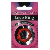 Эрекционное кольцо из киберкожи со стимулирующими бусинами - Sitabella - в Норильске купить с доставкой