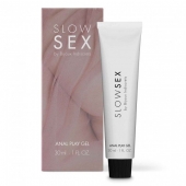 Лубрикант на водной основе Slow Sex Anal Play Gel - 30 мл. - Bijoux Indiscrets - купить с доставкой в Норильске