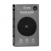 Черная веревка для бондажа Easytoys Bondage Rope - 5 м. - Easy toys - купить с доставкой в Норильске