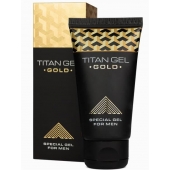 Гель для увеличения члена Titan Gel Gold Tantra - 50 мл. - Titan - купить с доставкой в Норильске