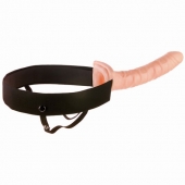Мужской полый страпон 10  Hollow Strap-On - 24 см. - Pipedream - купить с доставкой в Норильске