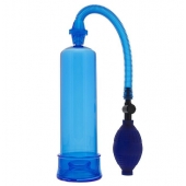 Синяя вакуумная помпа MENZSTUFF PENIS ENLARGER - Dream Toys - в Норильске купить с доставкой