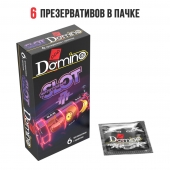 Ароматизированные презервативы DOMINO  Фруктовый слот  - 6 шт. - Domino - купить с доставкой в Норильске