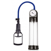 Прозрачная вакуумная помпа Sex Expert с манометром - Sex Expert - в Норильске купить с доставкой