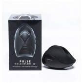 Черный инновационный мужской вибратор PULSE SOLO ESSENTIAL - Hot Octopuss - в Норильске купить с доставкой