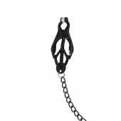 Зажимы на соски Darkside с цепочкой - Lola Games - купить с доставкой в Норильске