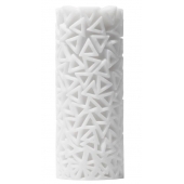 Белый 3D мастурбатор PILE - Tenga - в Норильске купить с доставкой