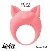 Оранжевое эрекционное кольцо Lemur Remi - Lola Games - в Норильске купить с доставкой