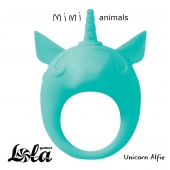 Зеленое эрекционное кольцо Unicorn Alfie - Lola Games - в Норильске купить с доставкой