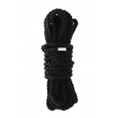 Черная веревка для шибари DELUXE BONDAGE ROPE - 5 м. - Dream Toys - купить с доставкой в Норильске